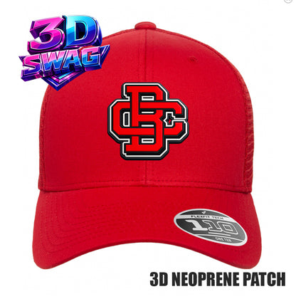 CBC - 3D PATCH TEAM HATS - Flexfit 110M Mesh Hat