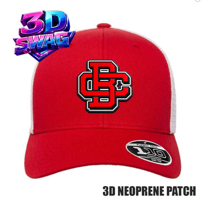 CBC - 3D PATCH TEAM HATS - Flexfit 110M Mesh Hat
