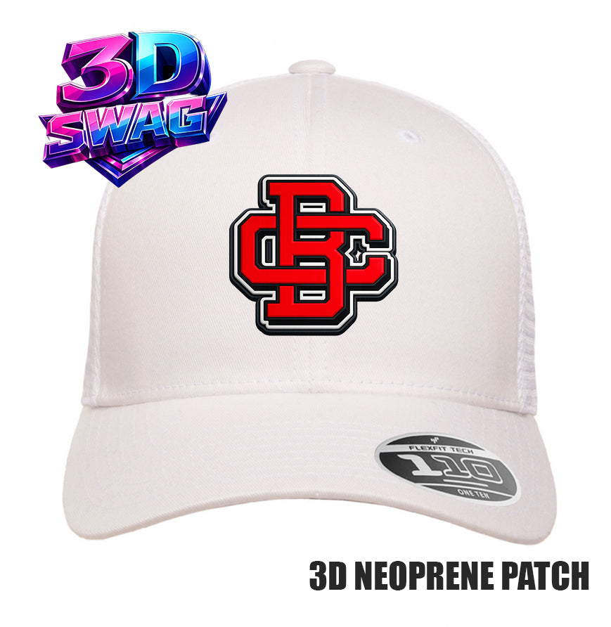 CBC - 3D PATCH TEAM HATS - Flexfit 110M Mesh Hat