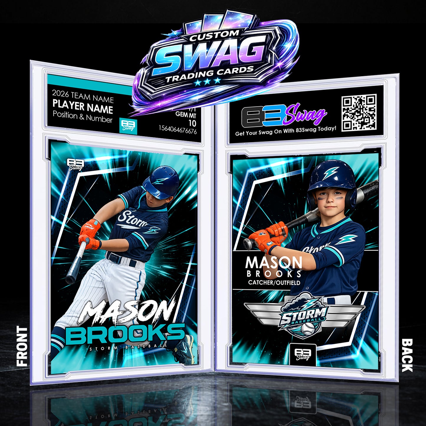 COSMIC Custom Trading Card w/Slab!