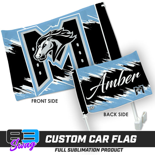 Double Sided Car Flag - MHS Dance