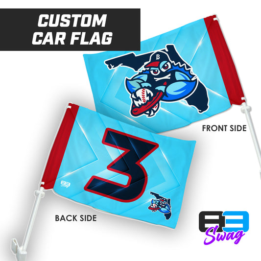 FCA BlueClaws 2024 Edition - Car Flag