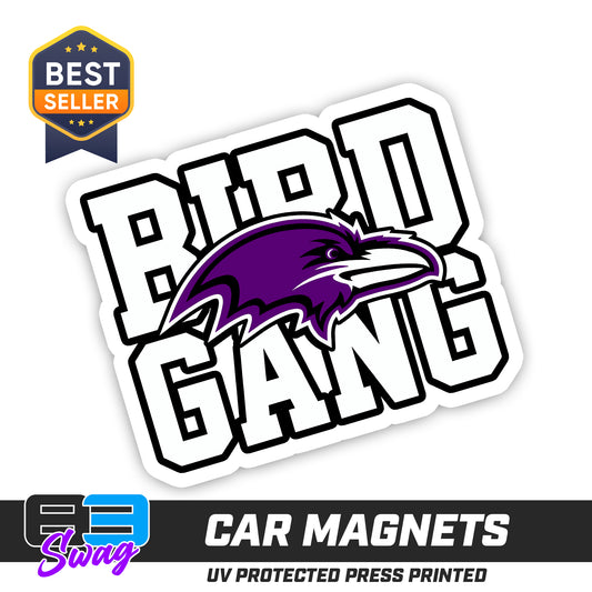 (12 Pack) Logo 4" Magnets - Joliet Ravens Football