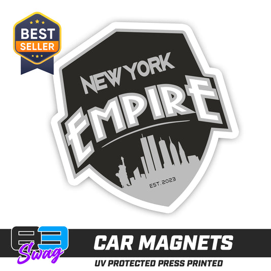 (12 Pack) Logo 4" Magnets - New York Empire Softball