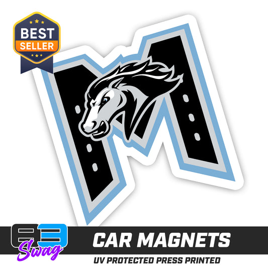 (12 Pack) Logo 4" Magnets - MHS Dance