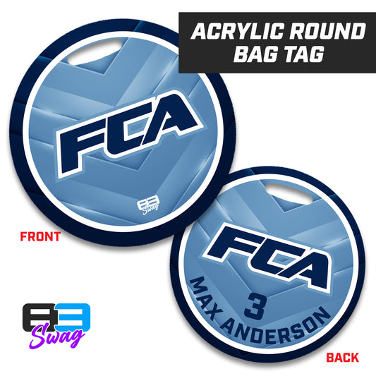 FCA 2024 Edition - 4" Circle Hard Acrylic Bag Tag