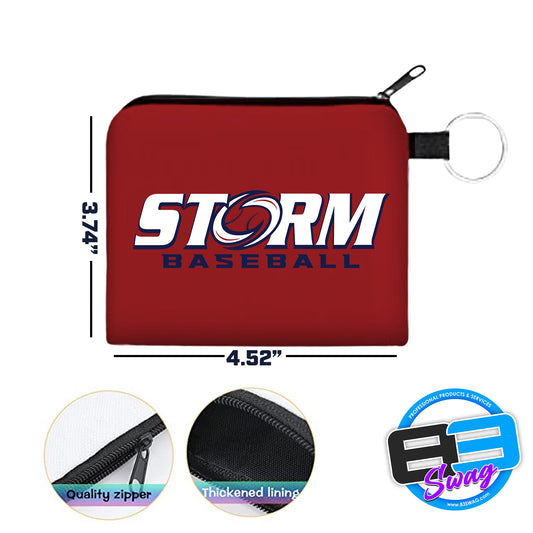 Coin Purse with Key Ring - Fleming Island Storm