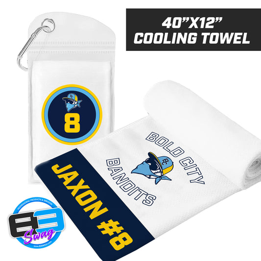NEW! Bold City Bandits - 40"x20" Custom Cooling Towel