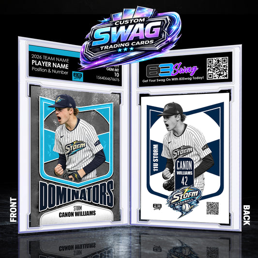 DOMINATOR Custom Trading Card w/Slab!