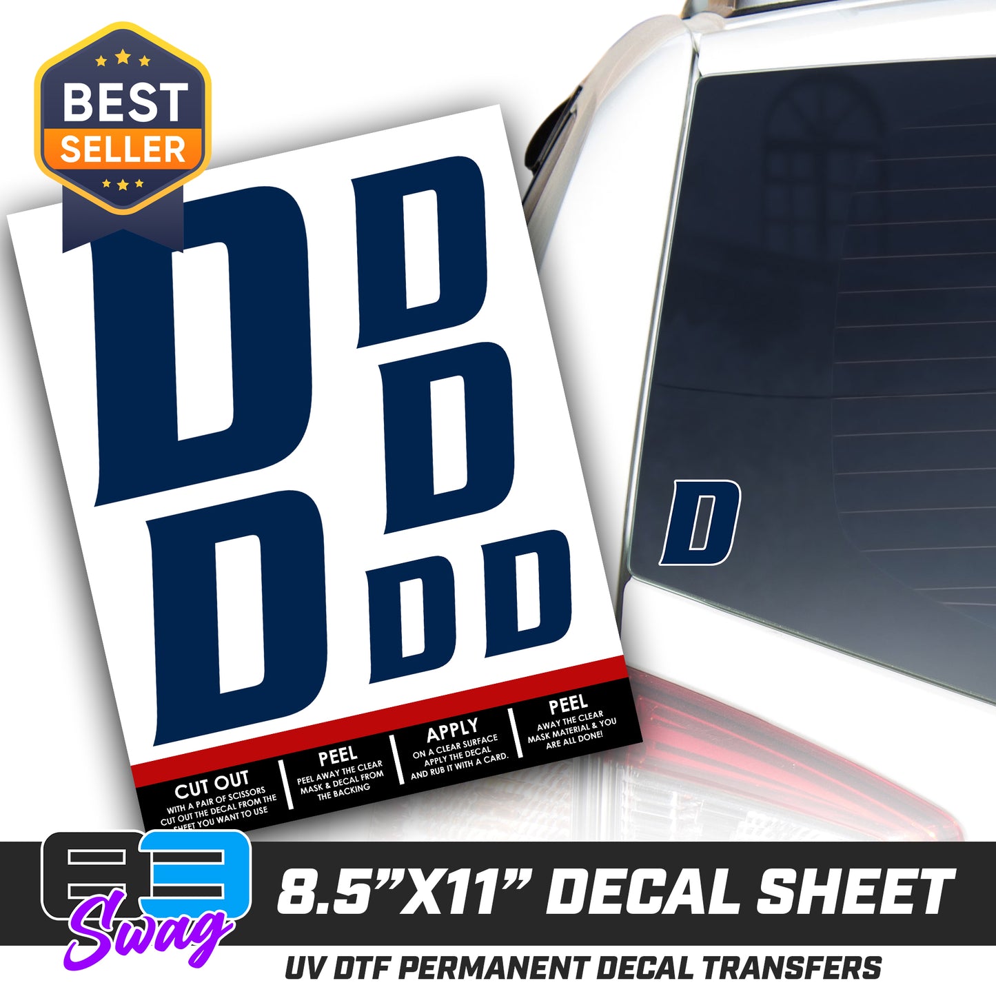 Logo Decal Pack Sheet - North Florida Dynasty