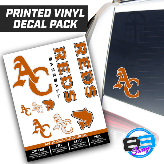 ANCIENT CITY REDS  2024 Edition - Logo Decal Pack Sheet