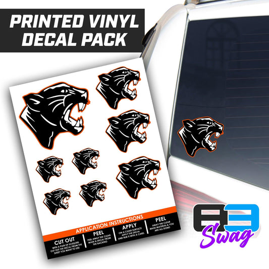 Stockbridge Panthers - Logo Decal Pack Sheet - 83Swag