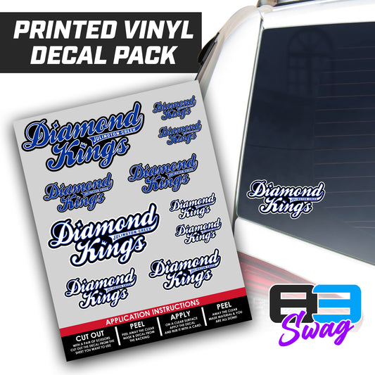 JCB Diamond Kings Baseball - Logo Decal Pack Sheet