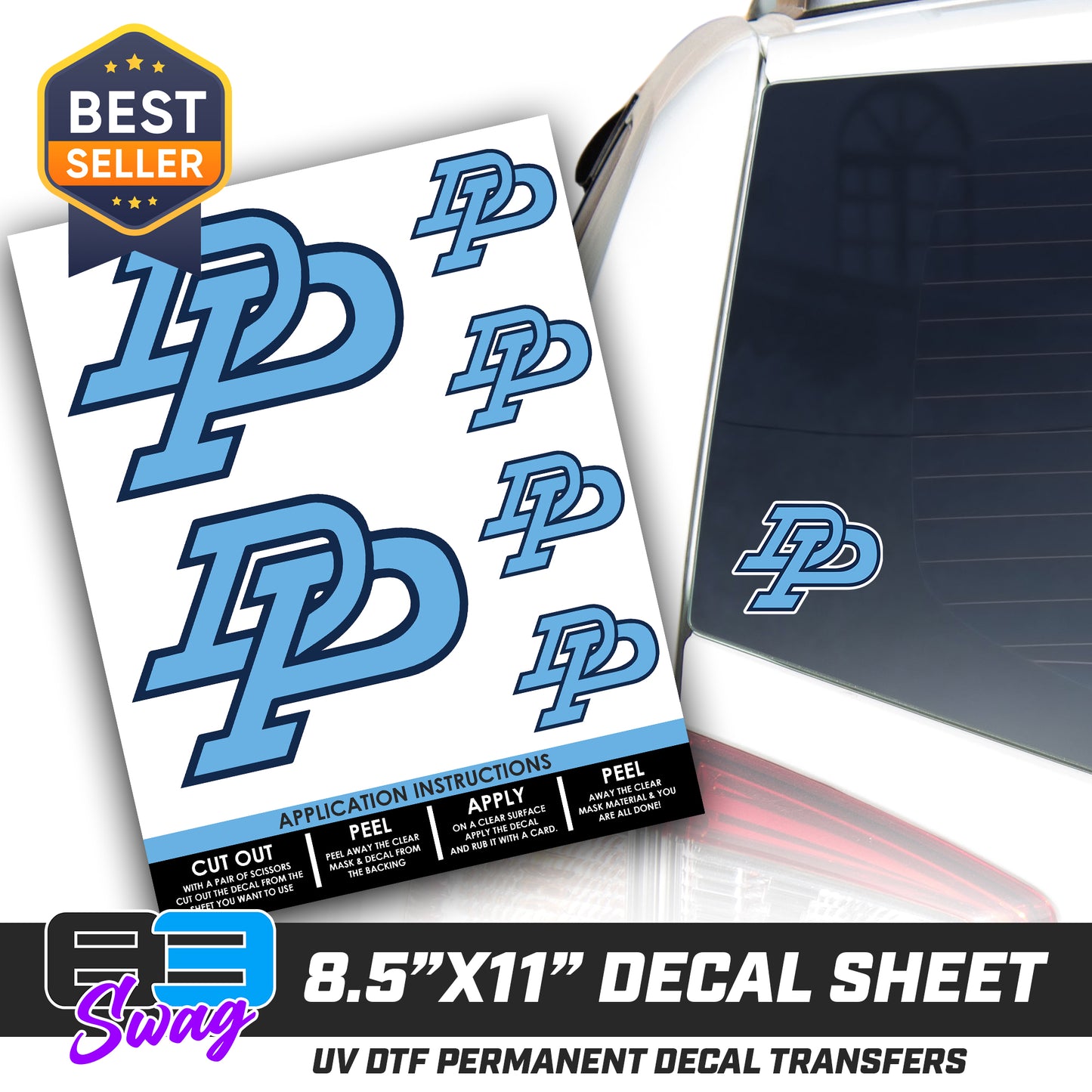 Logo Decal Pack Sheet - Dr Phillips All Stars Baseball v.26