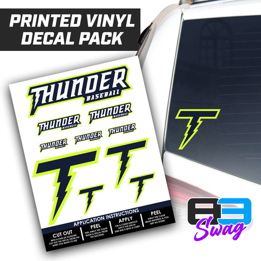 PVAA Thunder 2024 Edition - Logo Decal Pack Sheet