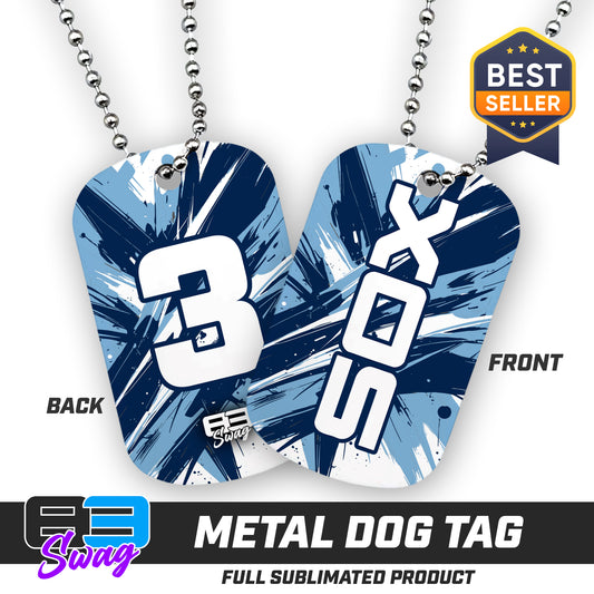 Double Sided Dog Tag - East Coast Sox Baseball