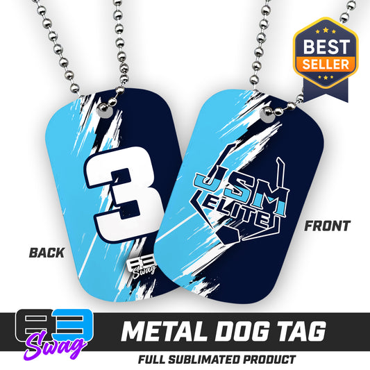 Double Sided Dog Tag - JSM ELITE Baseball