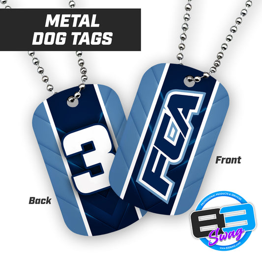 FCA - Double Sided Dog Tags - Includes Chain