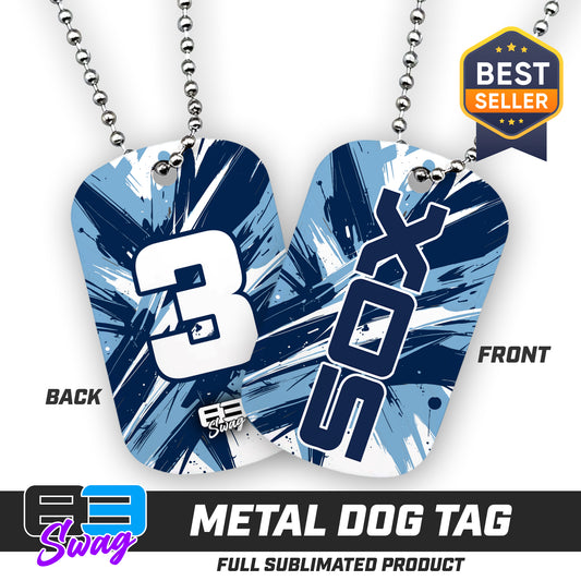 Double Sided Dog Tag - Blue Sox 2026 VERSION