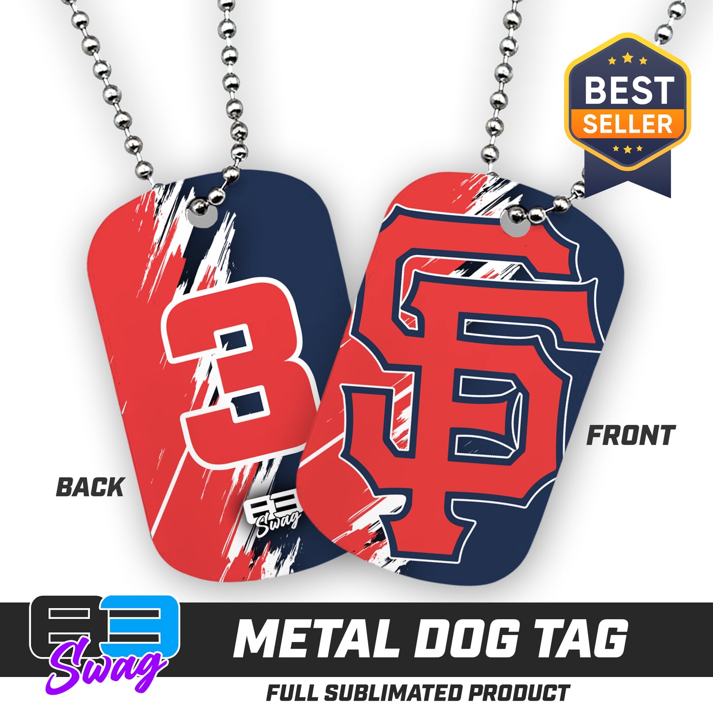Double Sided Dog Tag - South Florida Storm