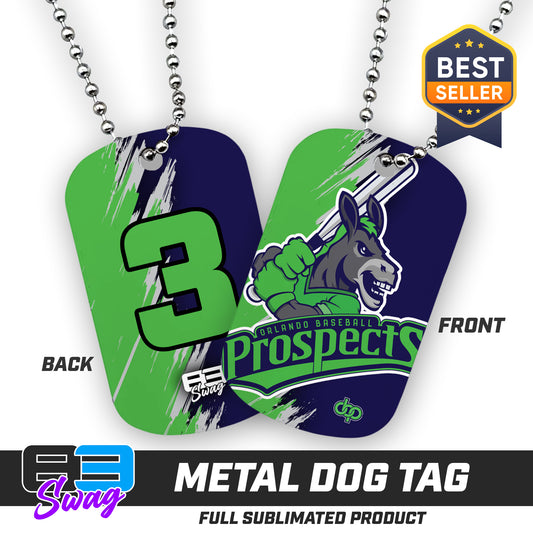 Double Sided Dog Tag - Orlando Baseball Prospects - Swamp Donkeys