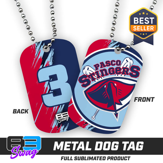 Double Sided Dog Tag - Pasco Stingers Baseball