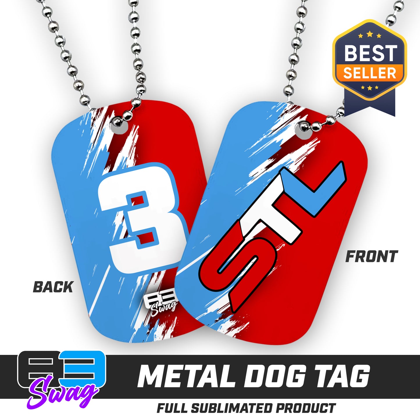 Double Sided Dog Tag - Small Town Legends