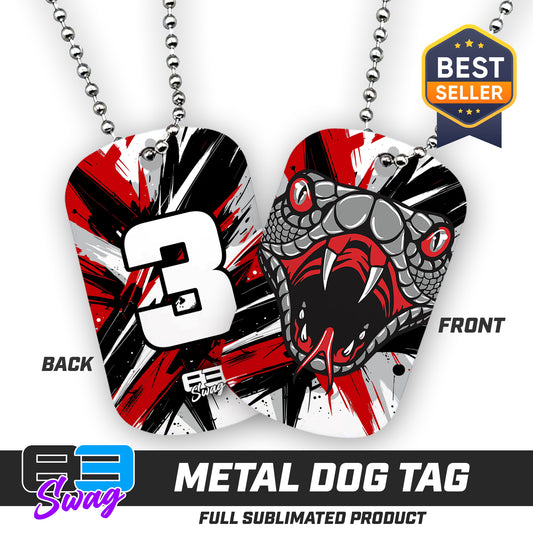 Double Sided Dog Tag - Black Creek Cottonmouths
