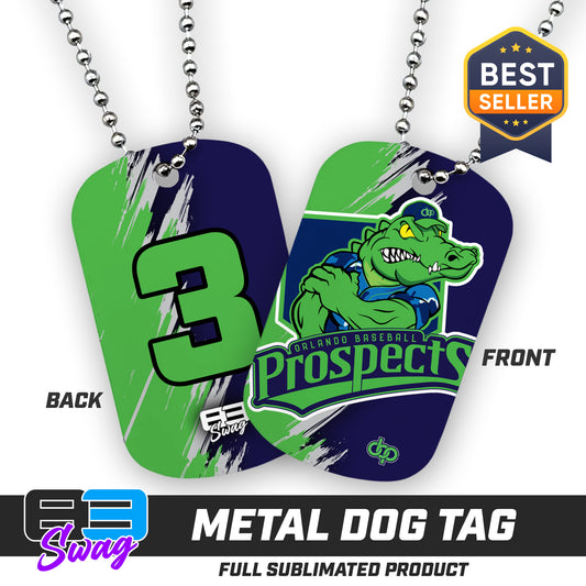 Double Sided Dog Tag - Orlando Baseball Prospects - Swamp Kings