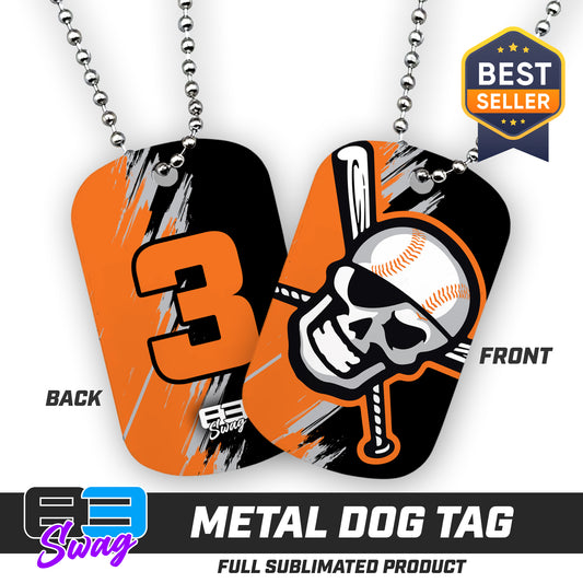 Double Sided Dog Tag - Hoover Hooligans Baseball