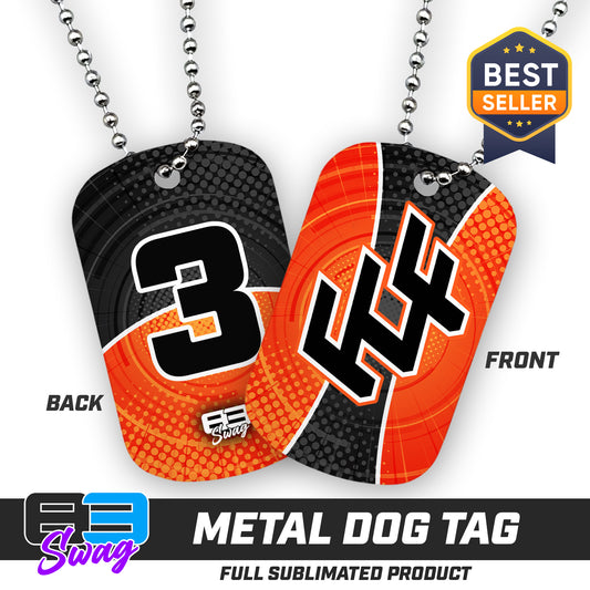 CUSTOM - Double Sided Dog Tag - FCF Flight Baseball