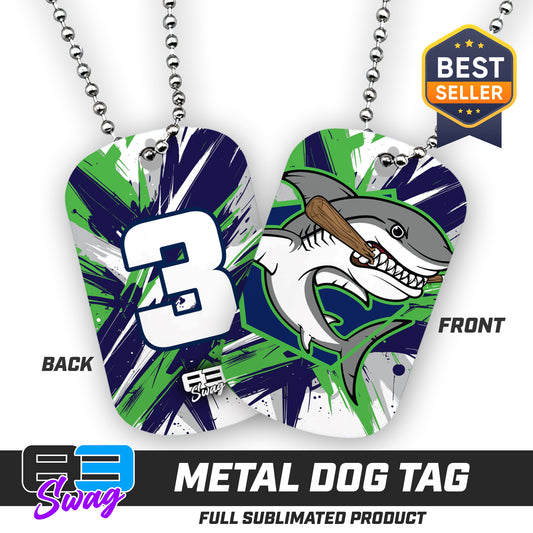 Double Sided Dog Tag - Orlando Baseball Prospects - Land Sharks V.2026