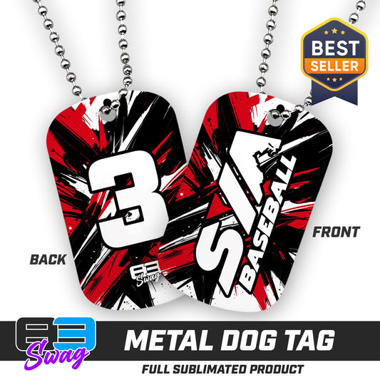 Double Sided Dog Tag - SYA Baseball