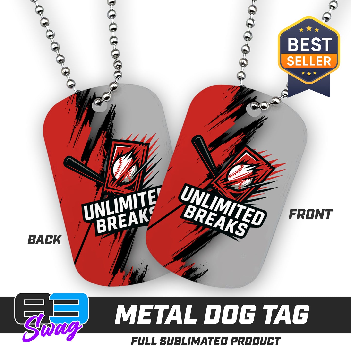 Double Sided Dog Tag - Unlimited Breaks