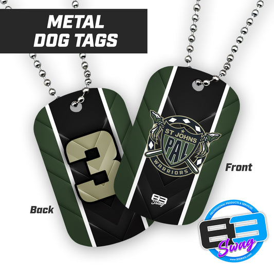 PAL Warriors - Double Sided Dog Tags - Includes Chain