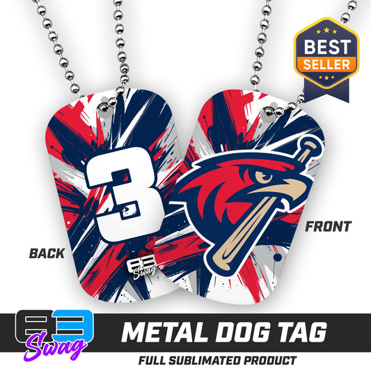 Double Sided Dog Tag - MSA Redtails Baseball