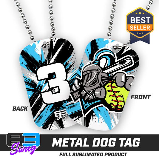 Double Sided Dog Tag - Knights Softball