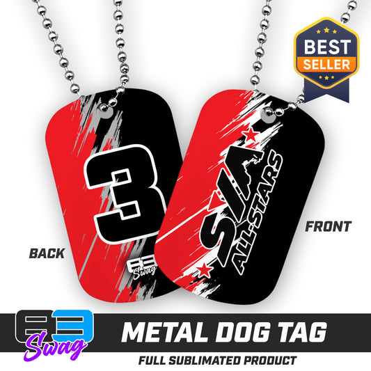 Double Sided Dog Tag - SYA All Stars Baseball