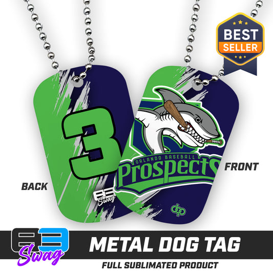 Double Sided Dog Tag - Orlando Baseball Prospects - Land Sharks