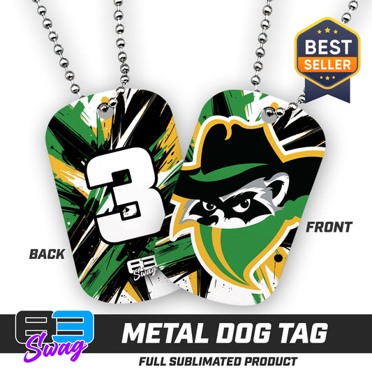Double Sided Dog Tag - Bandits Baseball