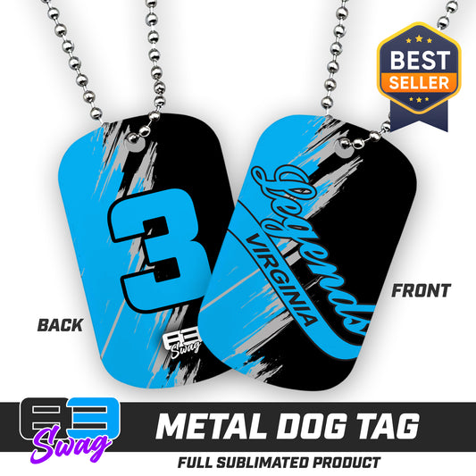 Double Sided Dog Tag - Virginia Legends Softball