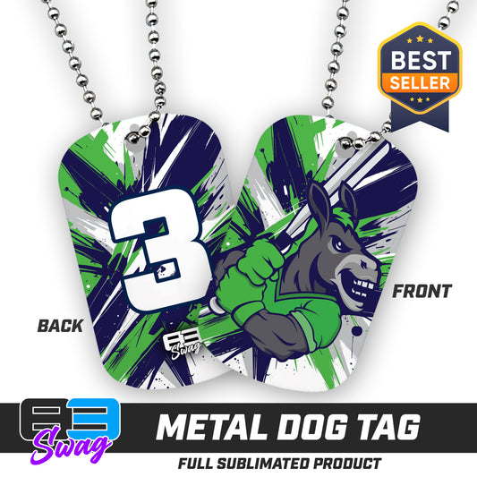 Double Sided Dog Tag - Orlando Baseball Prospects - Swamp Donkeys V.2026