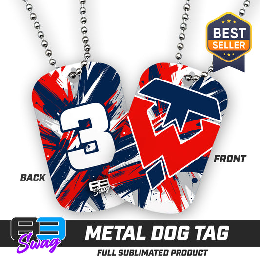 Double Sided Dog Tag - Tampa Warriors Baseball
