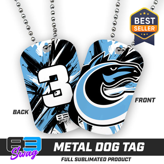 Double Sided Dog Tag - Colts Baseball