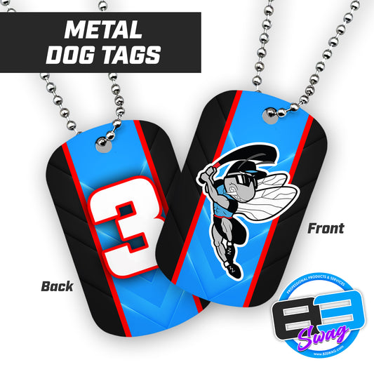 NBC Gnats - Double Sided Dog Tags - Includes Chain