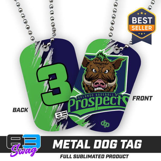 Double Sided Dog Tag - Orlando Baseball Prospects - War Hogs