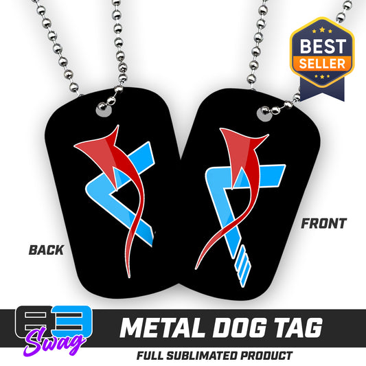 CUSTOM - Double Sided Dog Tag - A Degree Above
