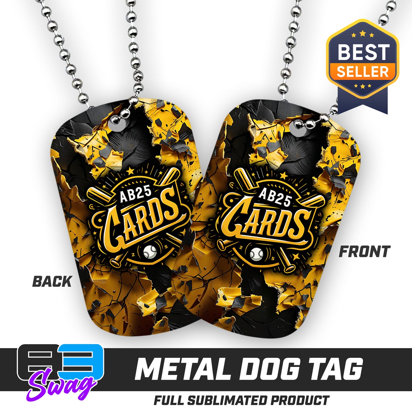 Double Sided Dog Tag - AB25Cards
