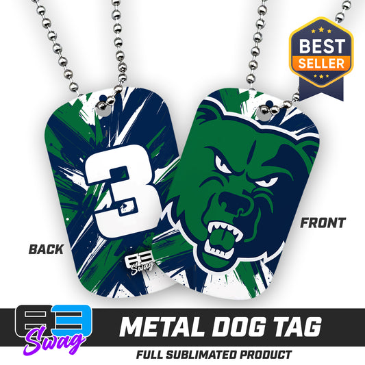 Double Sided Dog Tag - Creekview Grizzlies