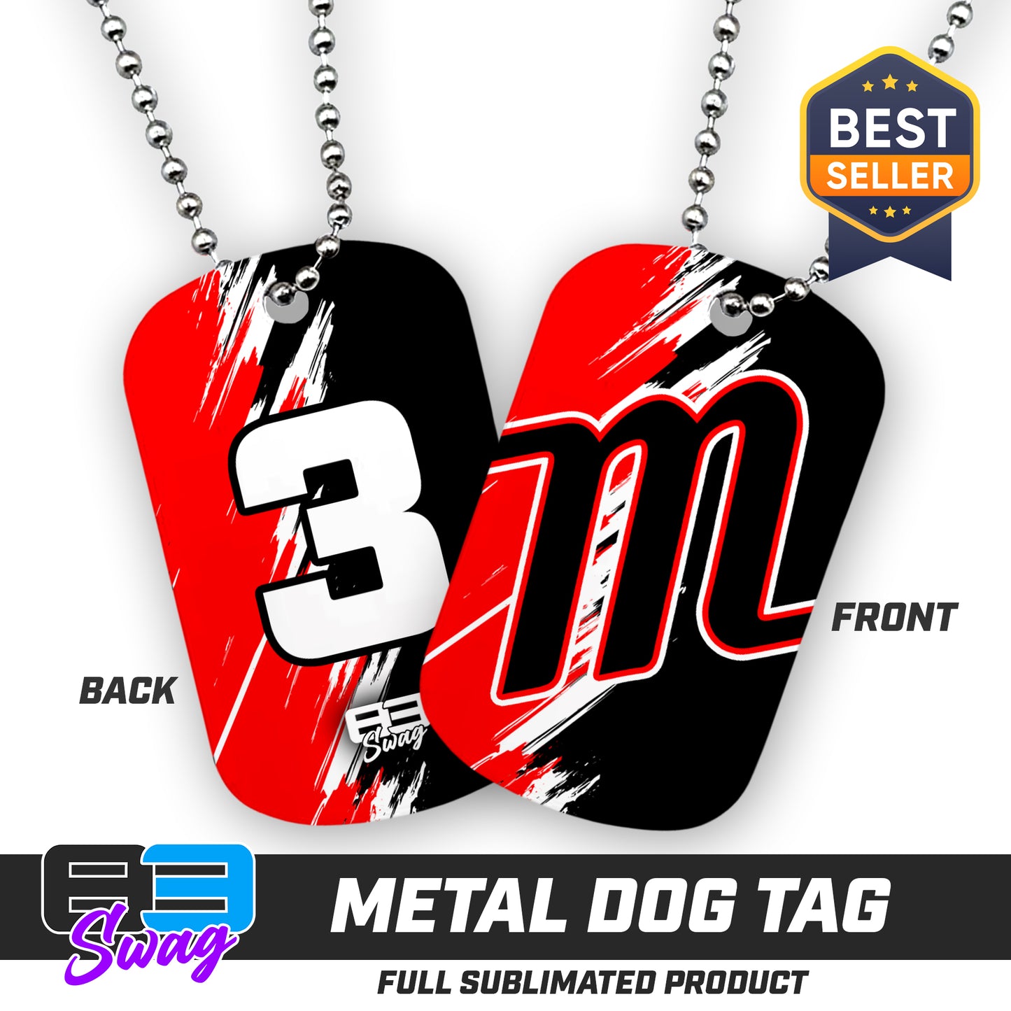 Double Sided Dog Tag - SYA Mets